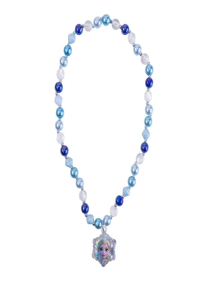 لوف هير مجموعة إكسسوارات وملابس أميرة فروزن من لوف هير - طقم مجوهرات من 3 قطع - تاج الأميرة إلسا الأزرق، سوار، وقلادة إلسا - هدايا عيد ميلاد وعطلات للبنات - مجموعة ألعاب وملابس تنكرية - للأعمار من 3 سنوات فما فوق - Image 3